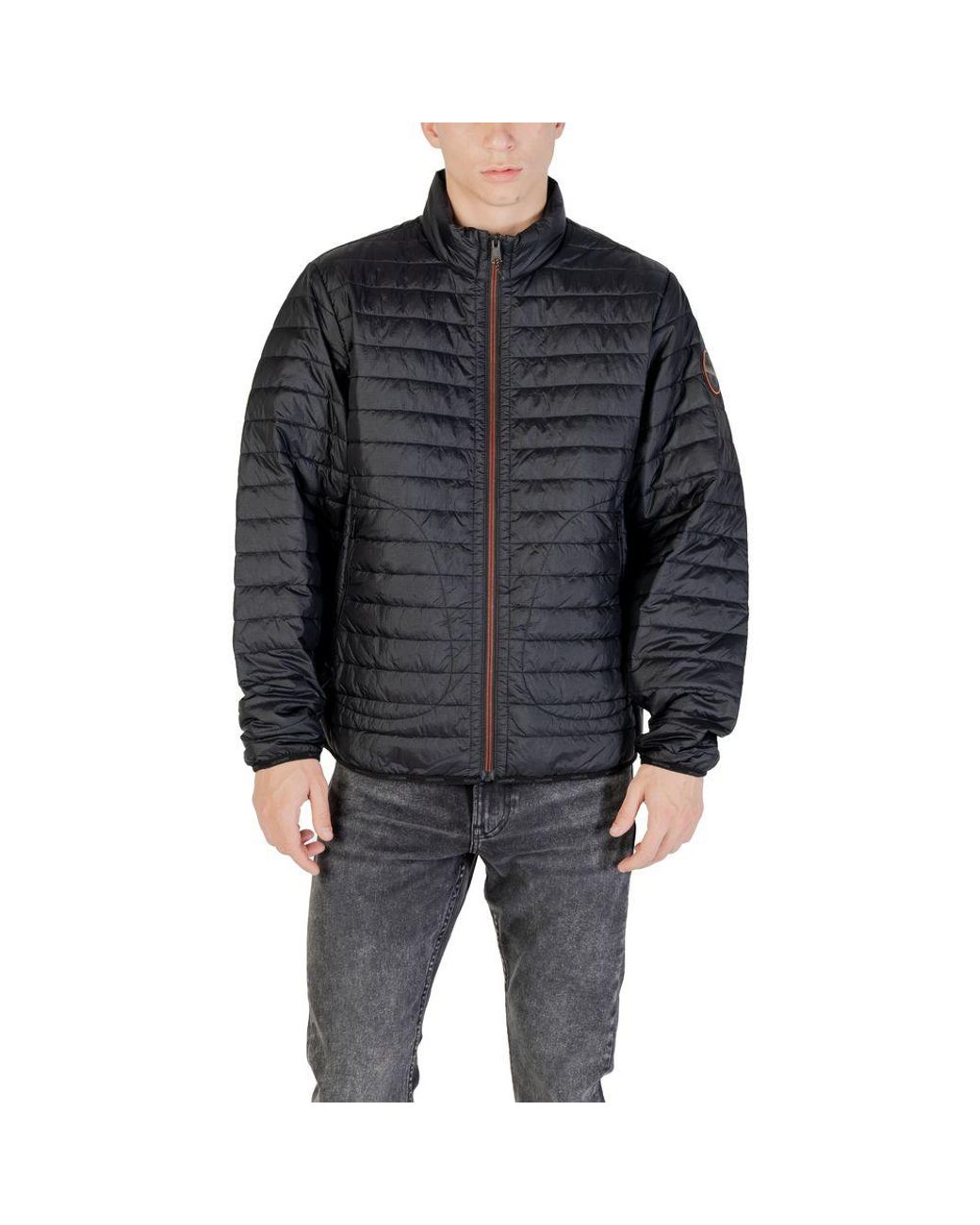 Napapijri Black Polyamide Jackets & Coat for men