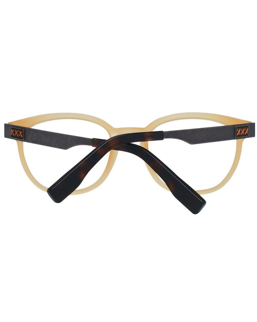 Zegna Metallic Metal & Plastic Glasses (Frames) for men