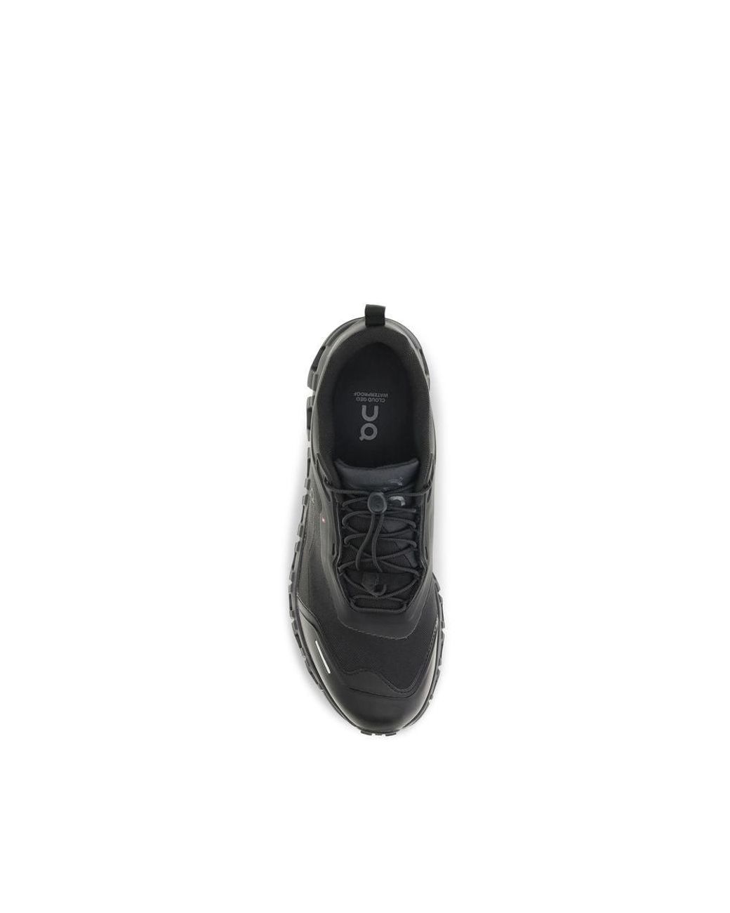 On Shoes Black Polyester Athletic Sneakers for men