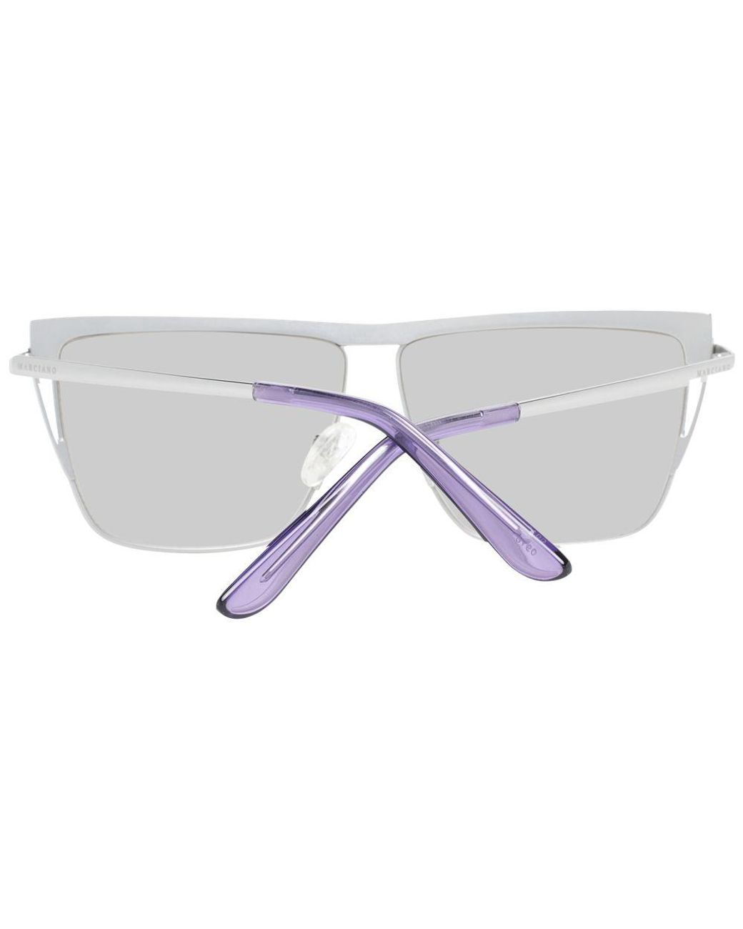 MARCIANO BY GUESS White Silver Metal Sunglasses for men
