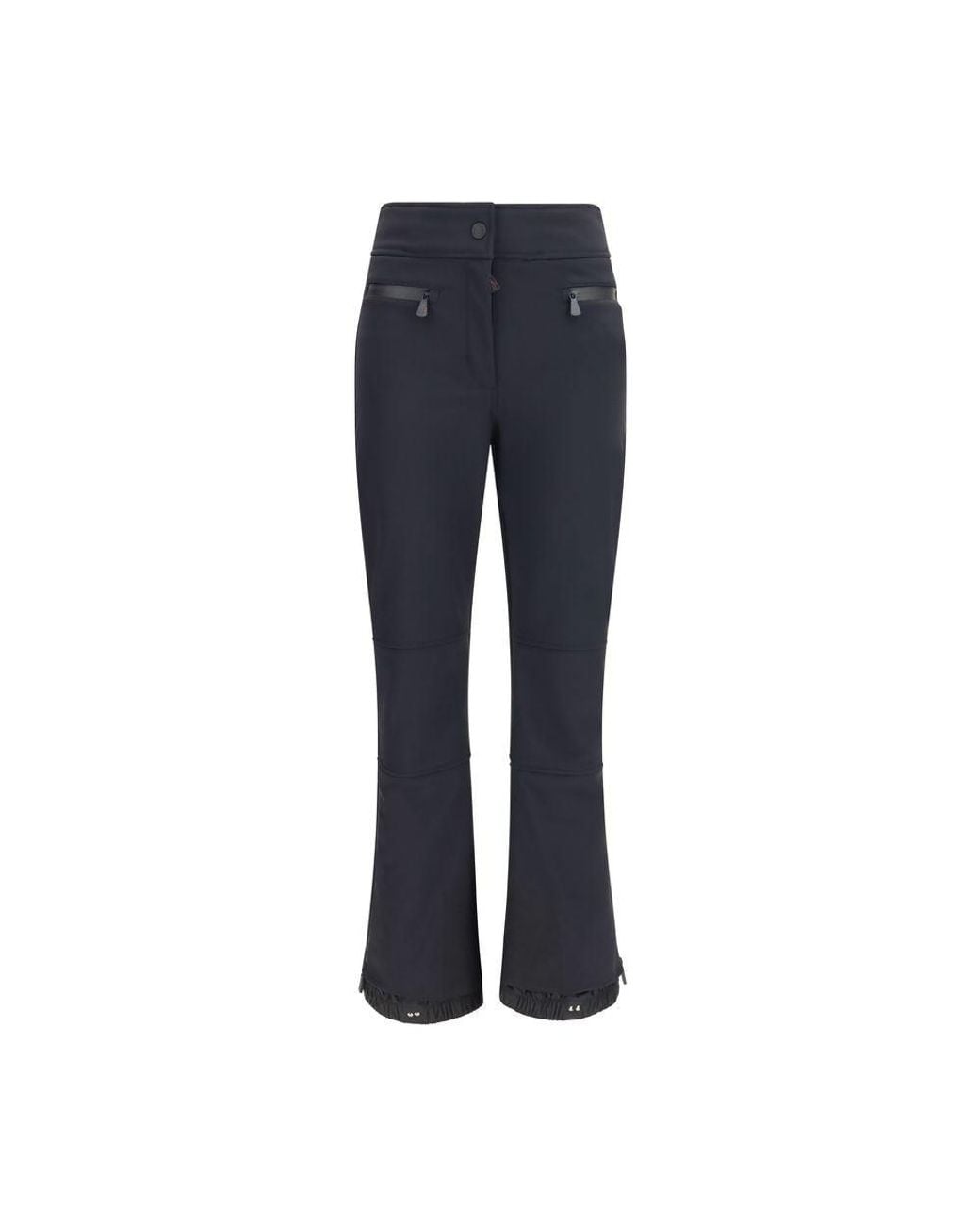 Moncler Blue Black Polyester Athletic Pants