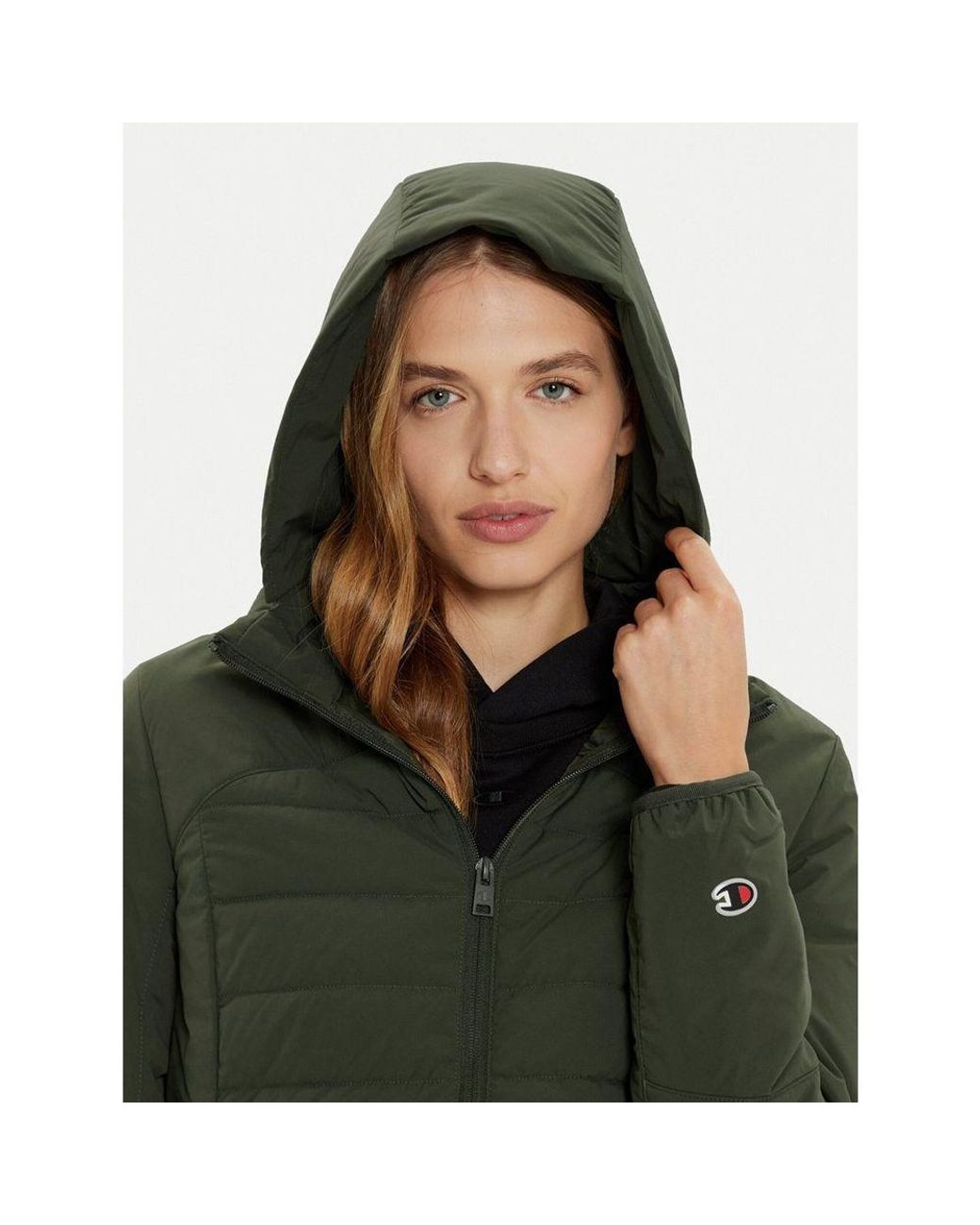 Champion Green Army Polyester Parka