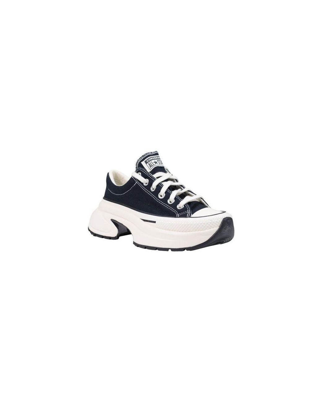 Converse Blue Black And White Textile Chunky Sneakers