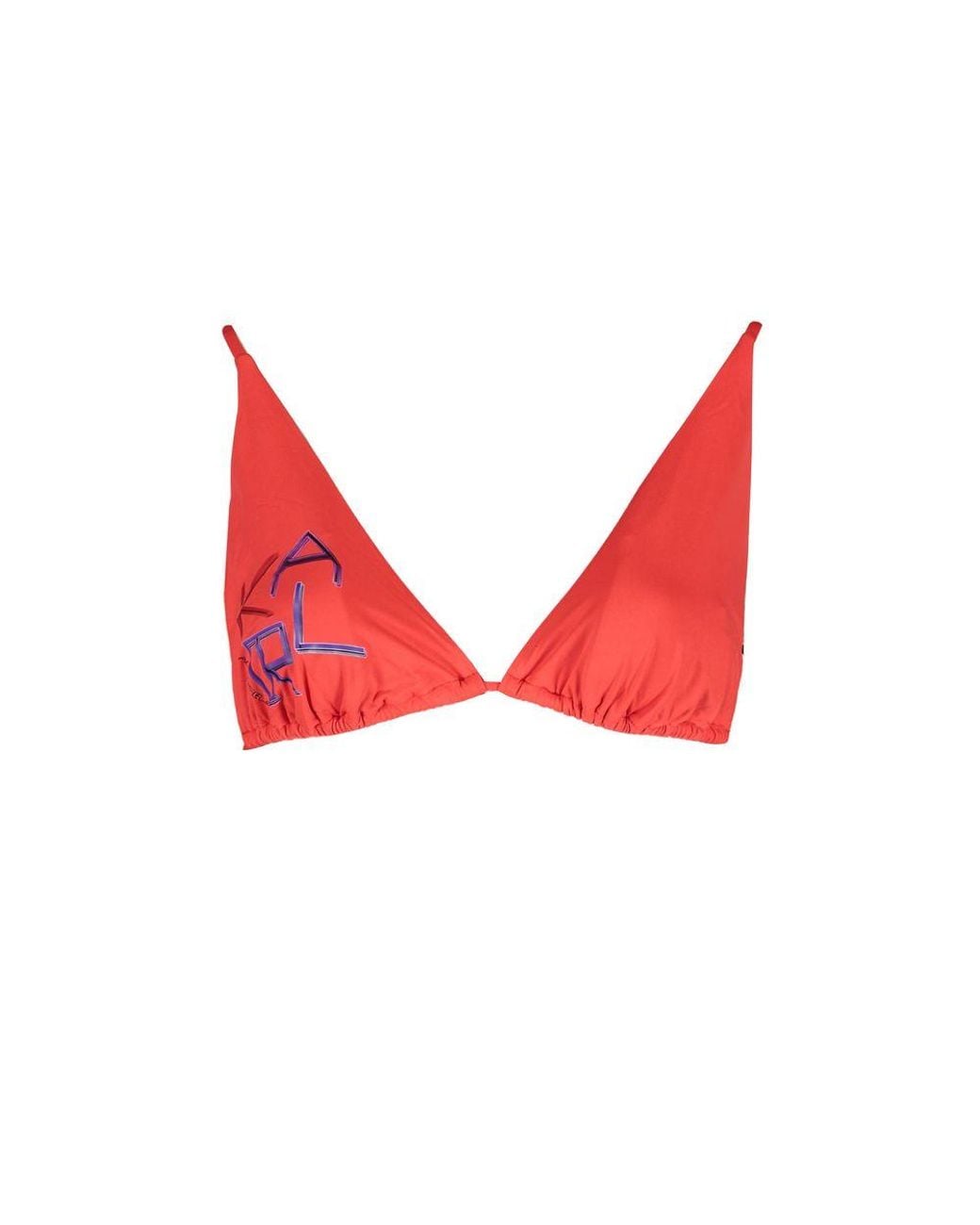Karl Lagerfeld Red Rosso Poliammide Swimsuit