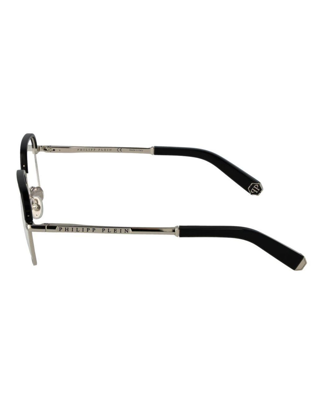 Philipp Plein Metallic Glasses for men