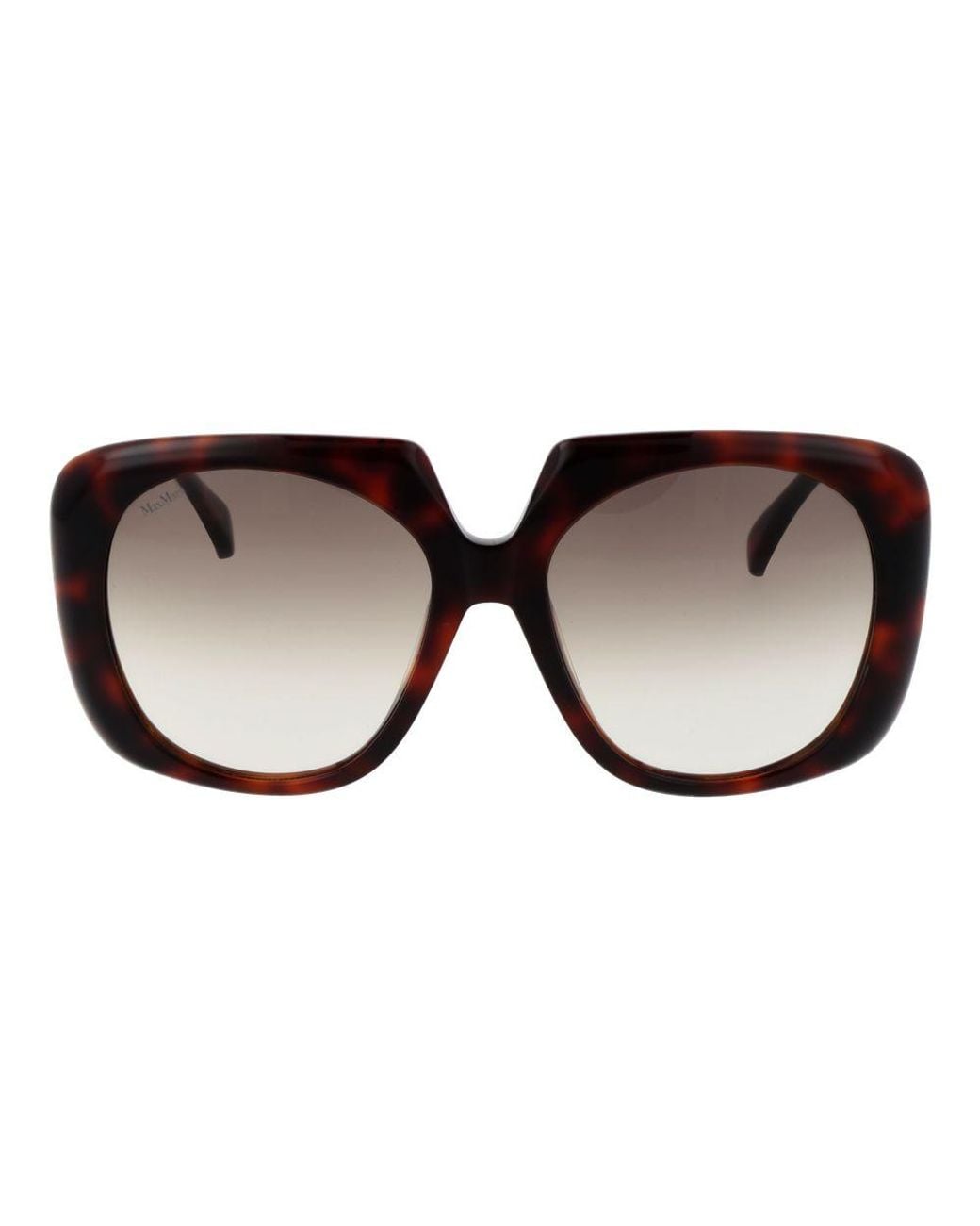 Max Mara Brown Acetate Sunglasses