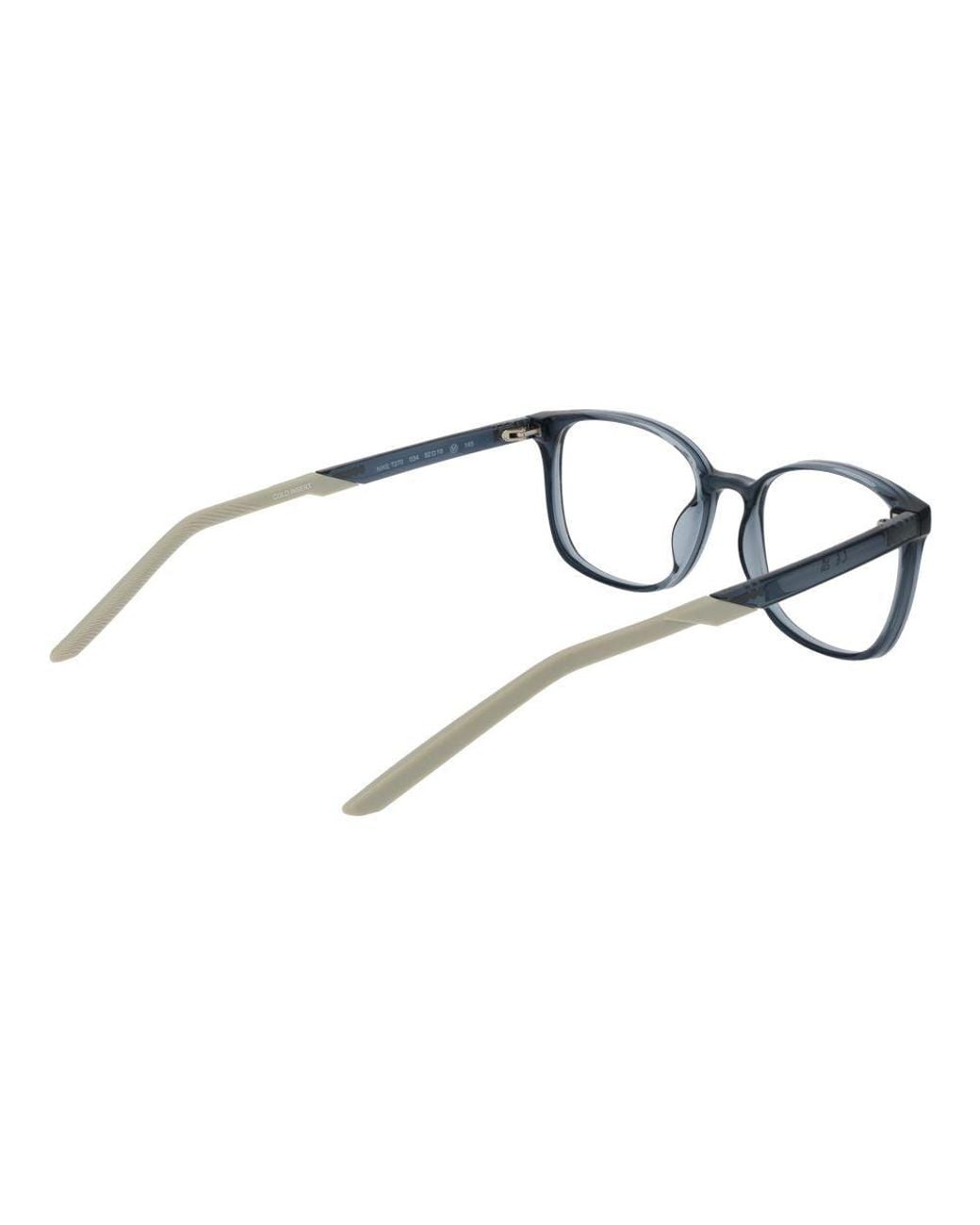 Nike Black Stainless Steel Glasses (Frames) Accessory