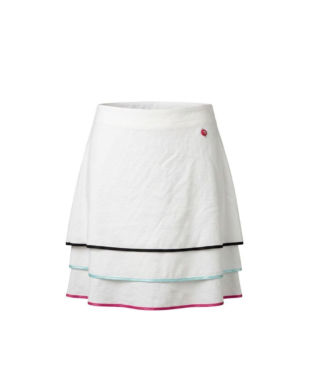Trussardi White Viscose Skirt
