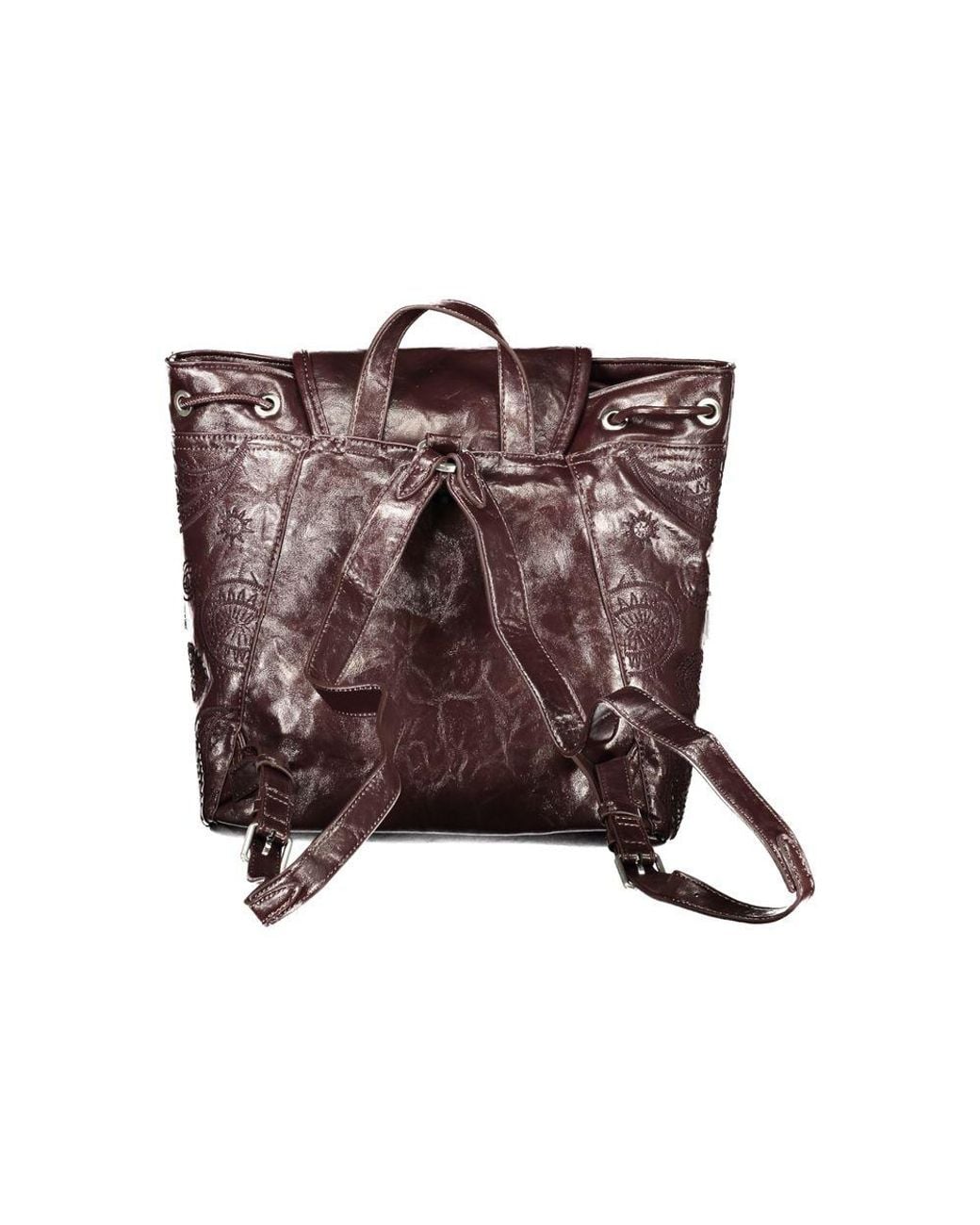Desigual Brown Polyurethane 's Backpack