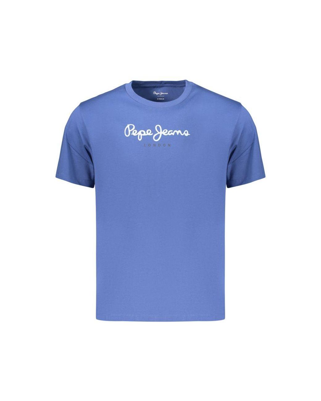 Pepe Jeans Blue Cotton Men's T for men