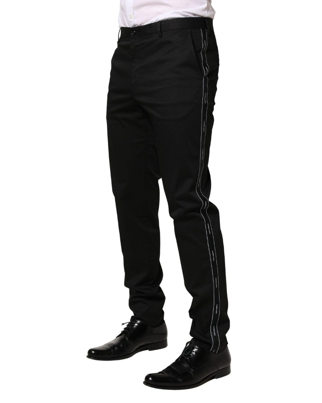 Dolce & Gabbana Black Suit Trousers for men