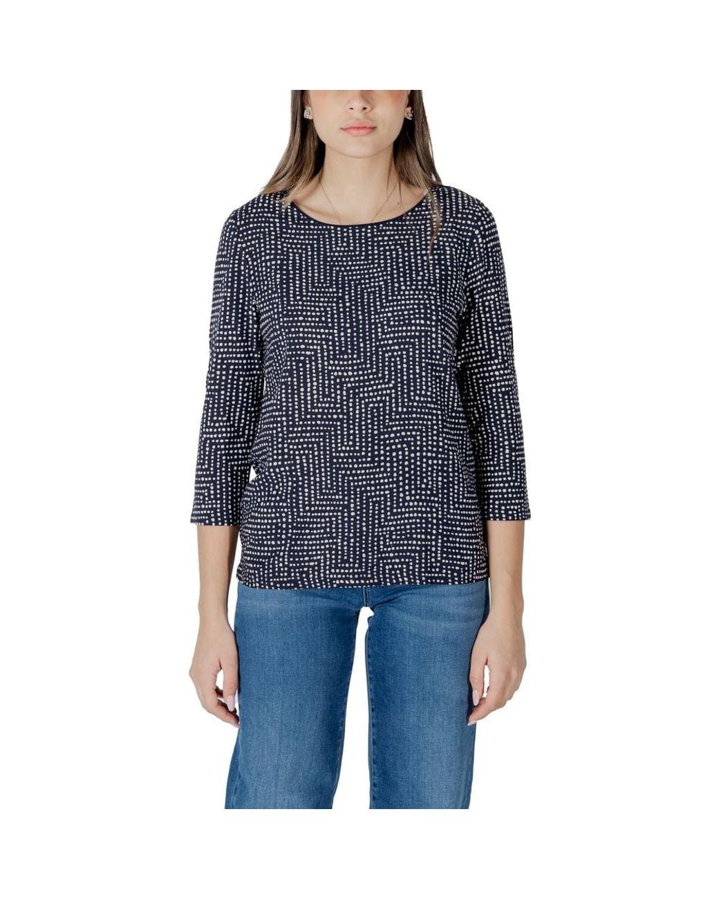 Street One Blue Viscose Tops & T