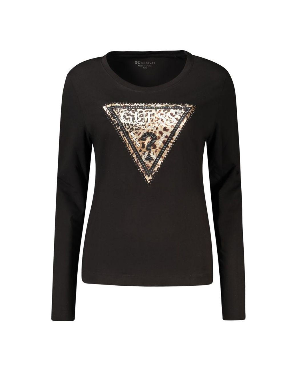 Guess Black Cotton T