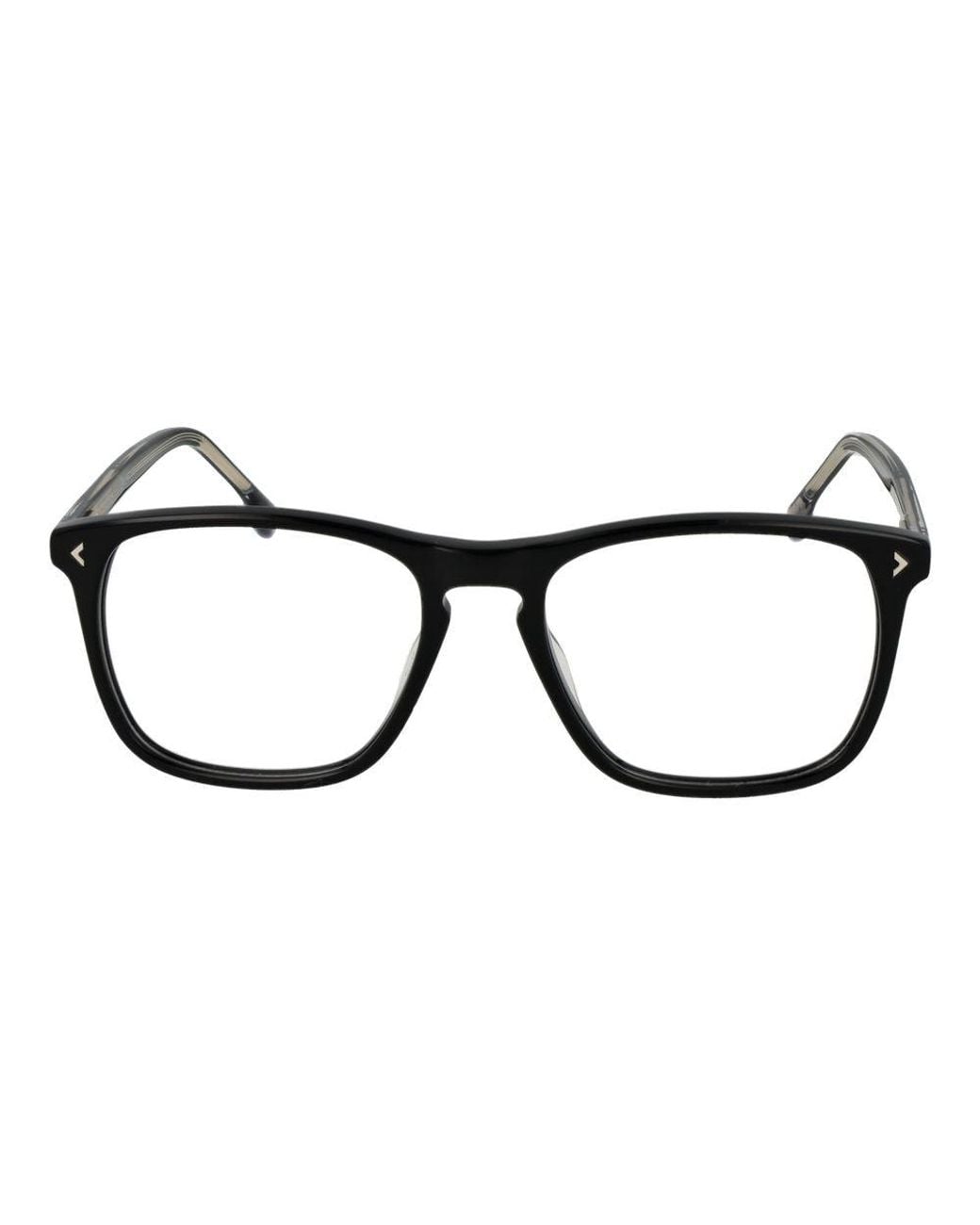 Lozza Black Cellulose Acetate Glasses (frames) for men