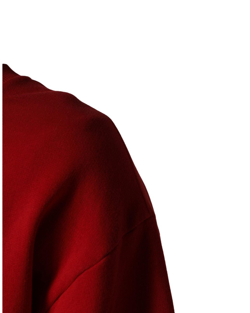 Dolce & Gabbana Red Graphic Crew Neck Men Sweatshirt Sweater for men