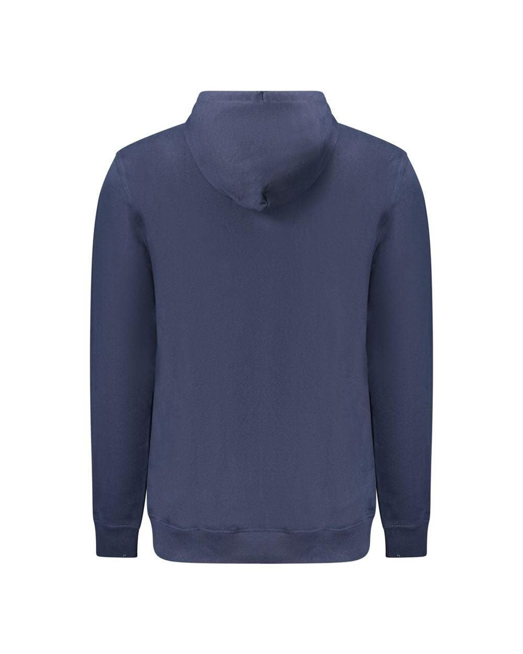 Tommy Hilfiger Blue Logo Print Casual Hoodie for men