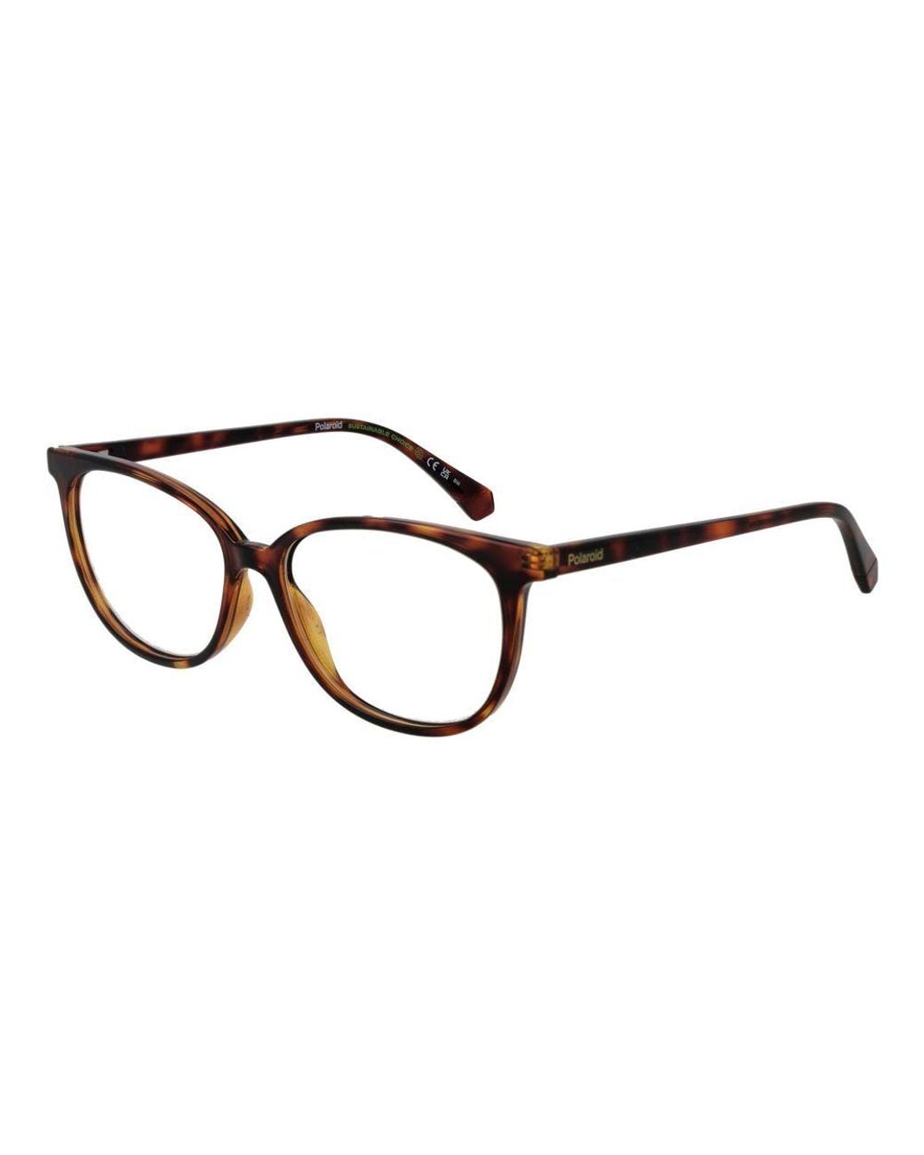 Polaroid Brown Polyamide Glasses (frames)