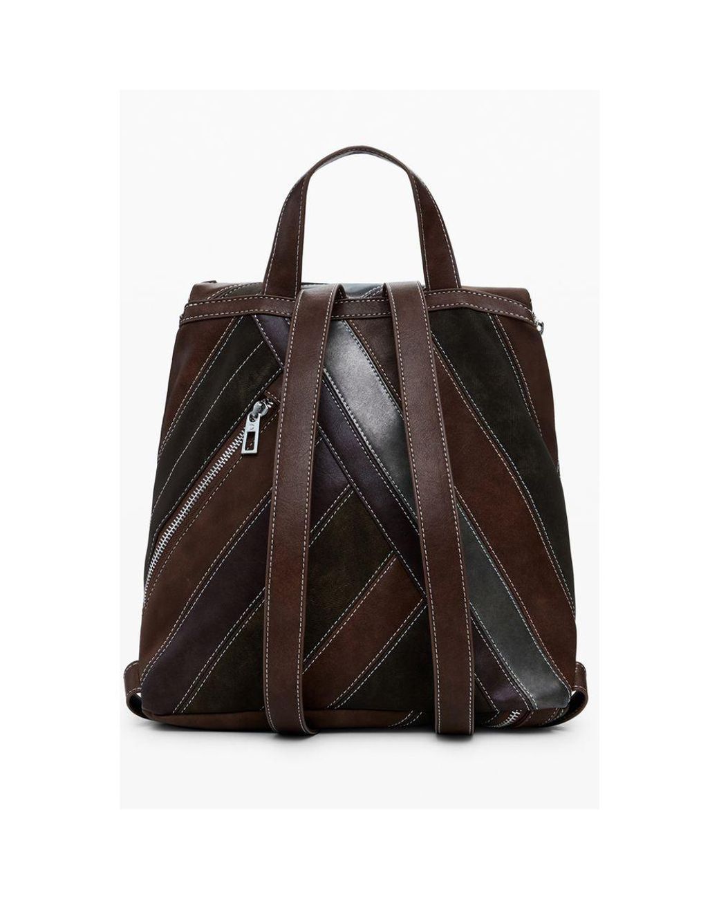 Desigual Black Polyethylene Backpack