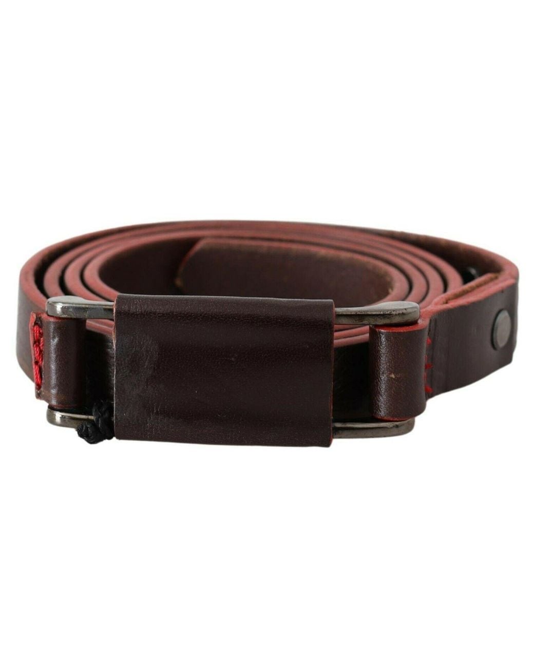 CoSTUME NATIONAL Black Elegant Leather Fashion Belt