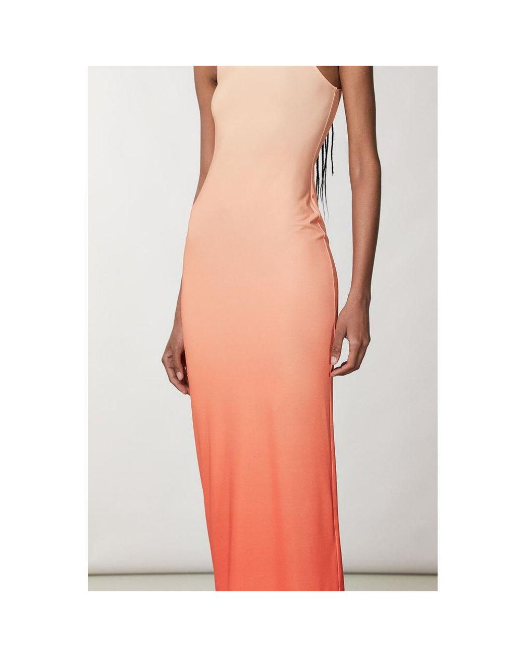 Patrizia Pepe Orange Polyester Casual Dress