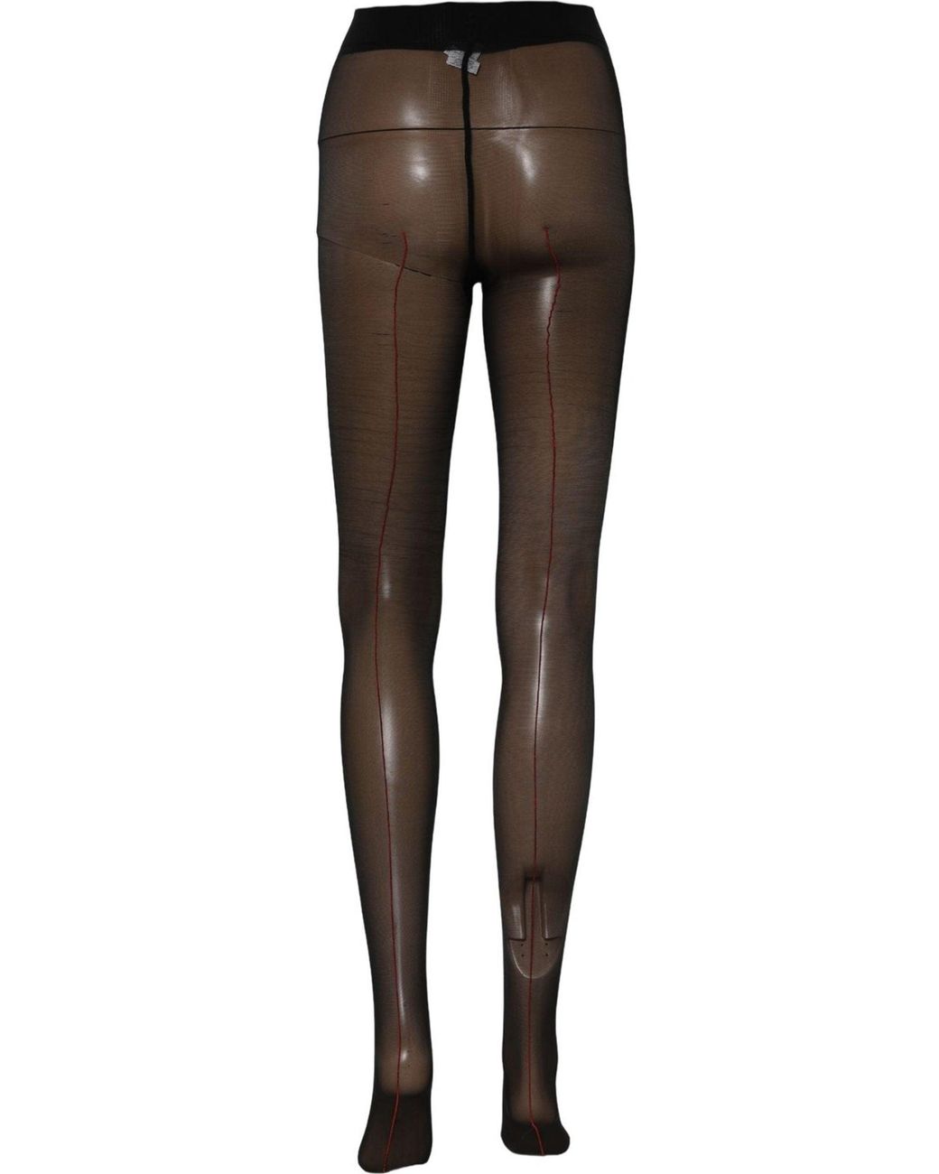 Dolce & Gabbana Black Nylon Tights Stocking Pantyhose Socks