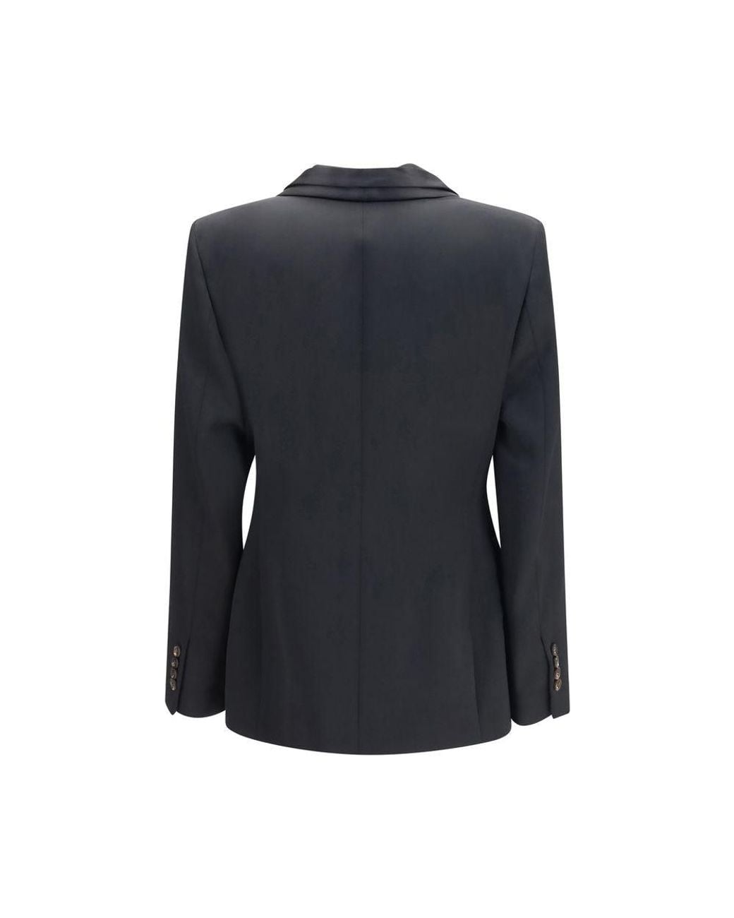 Brunello Cucinelli Blue Black Wool Oves Aries Full