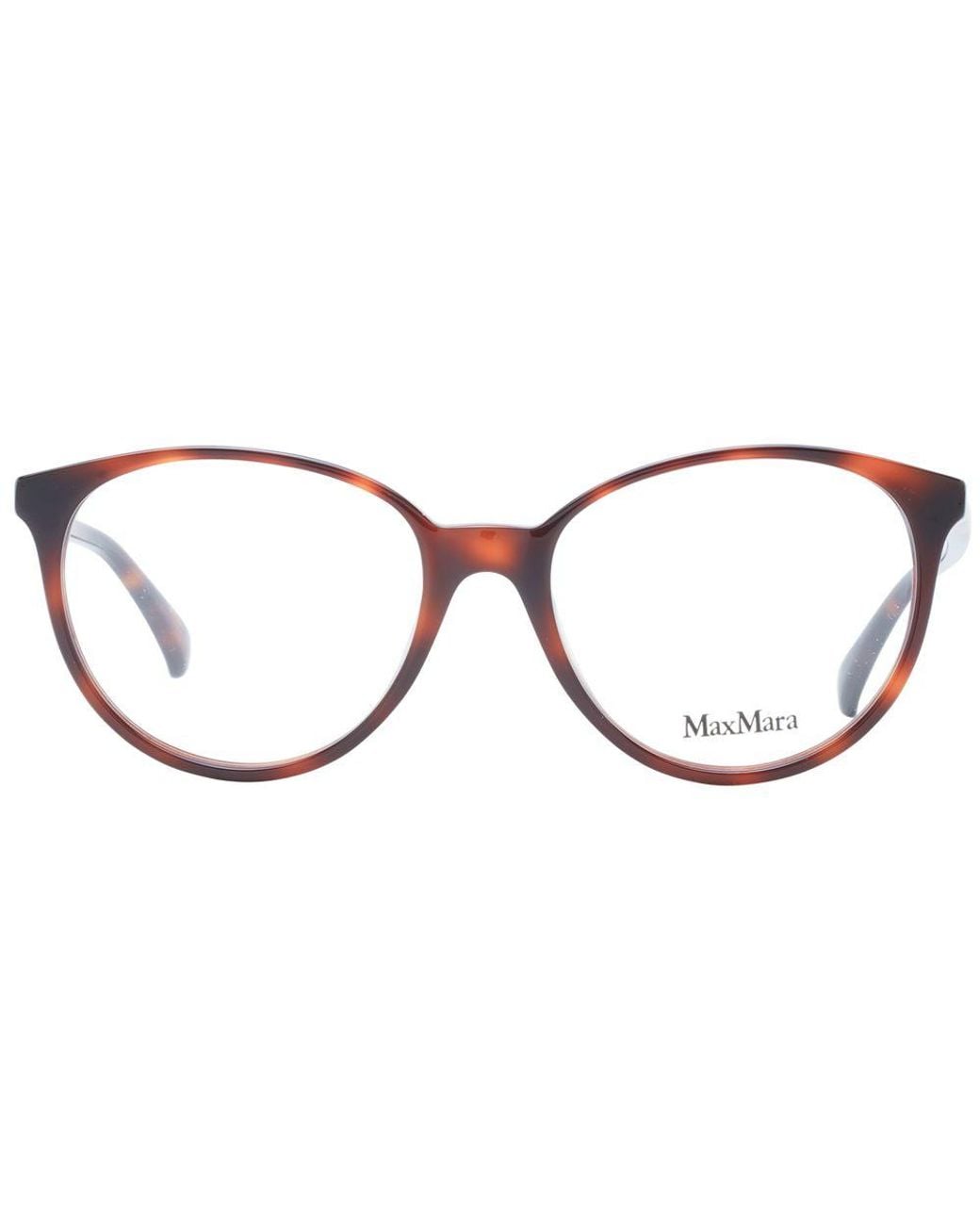 Max Mara Brown Plastic Glasses (frames) for men