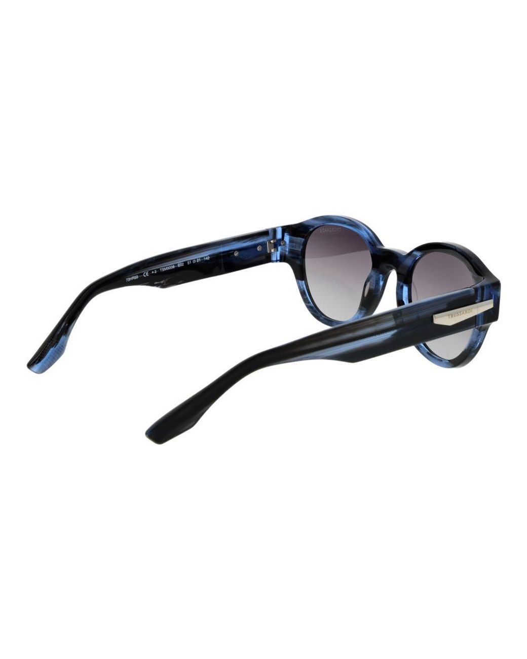 Trussardi Blue Acetate Sunglasses for men
