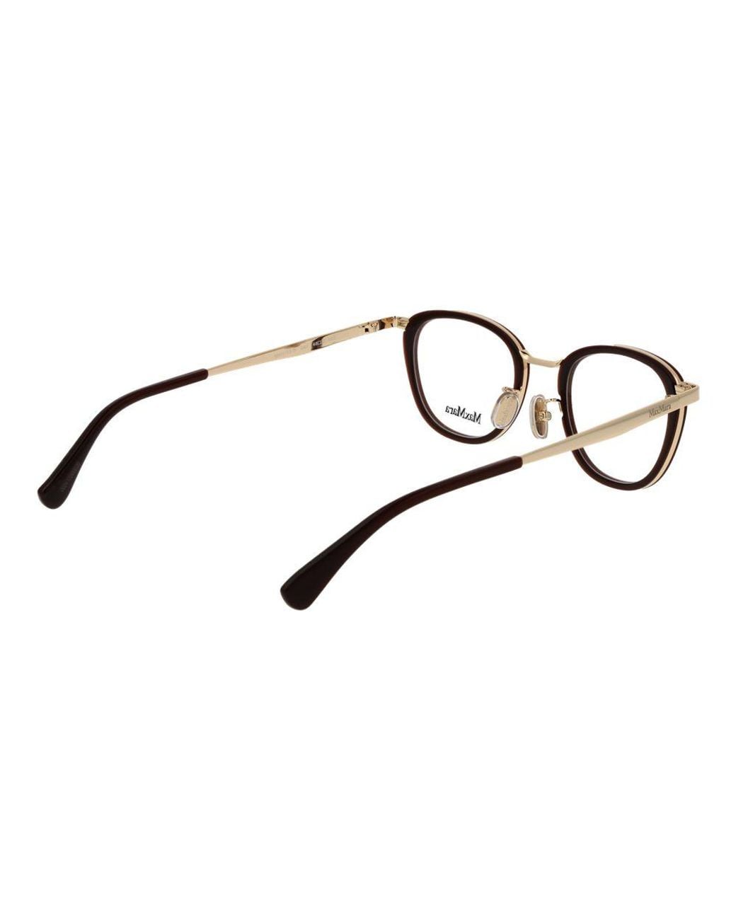 Max Mara Black Brown Plastic Glasses (frames)