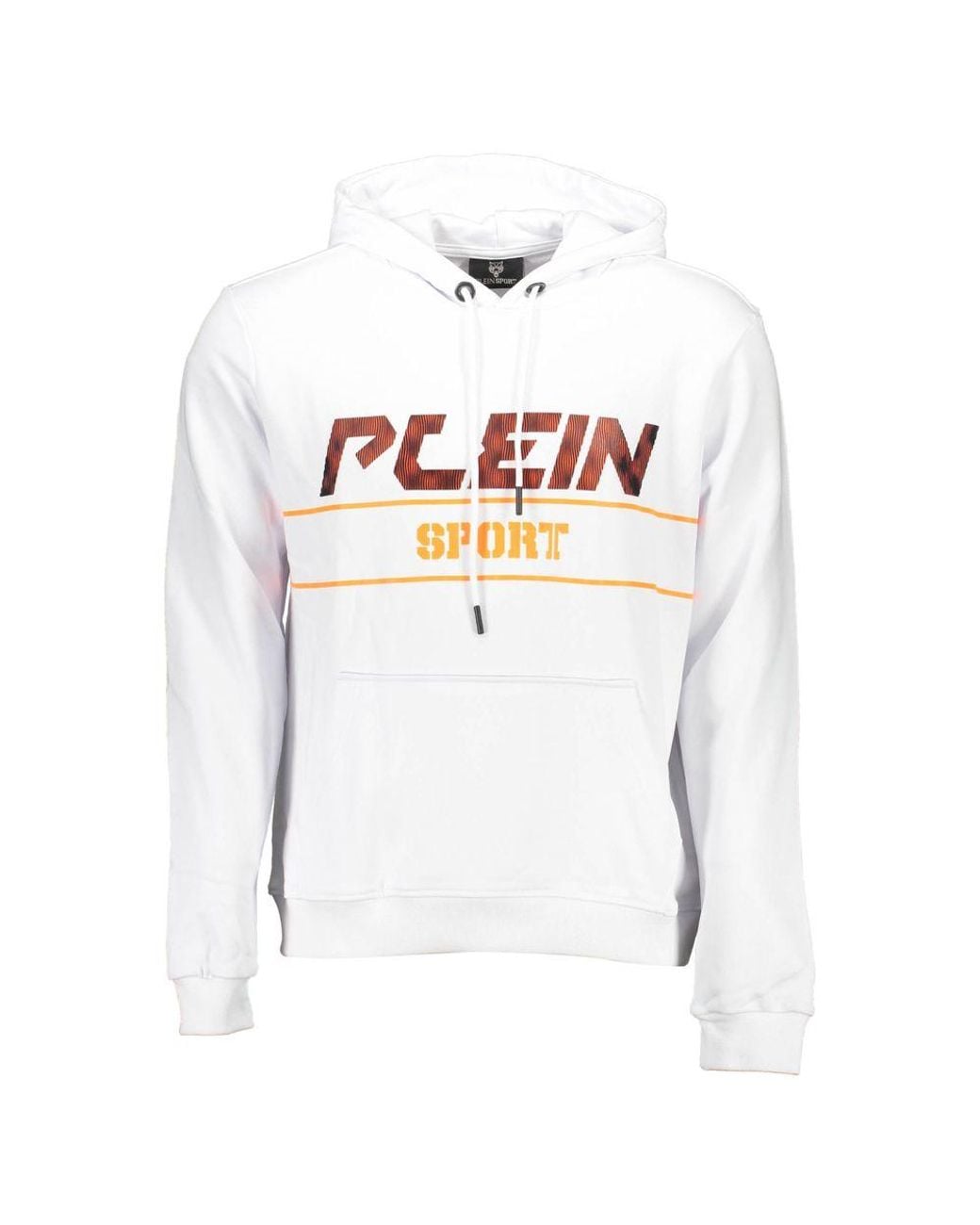 Philipp Plein White "Bianco Cotton Sweatshirt" for men