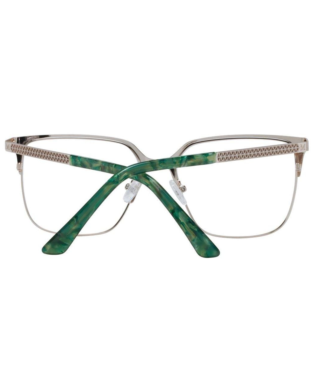 MARCIANO BY GUESS Metallic Beige Metal Glasses (frames) for men