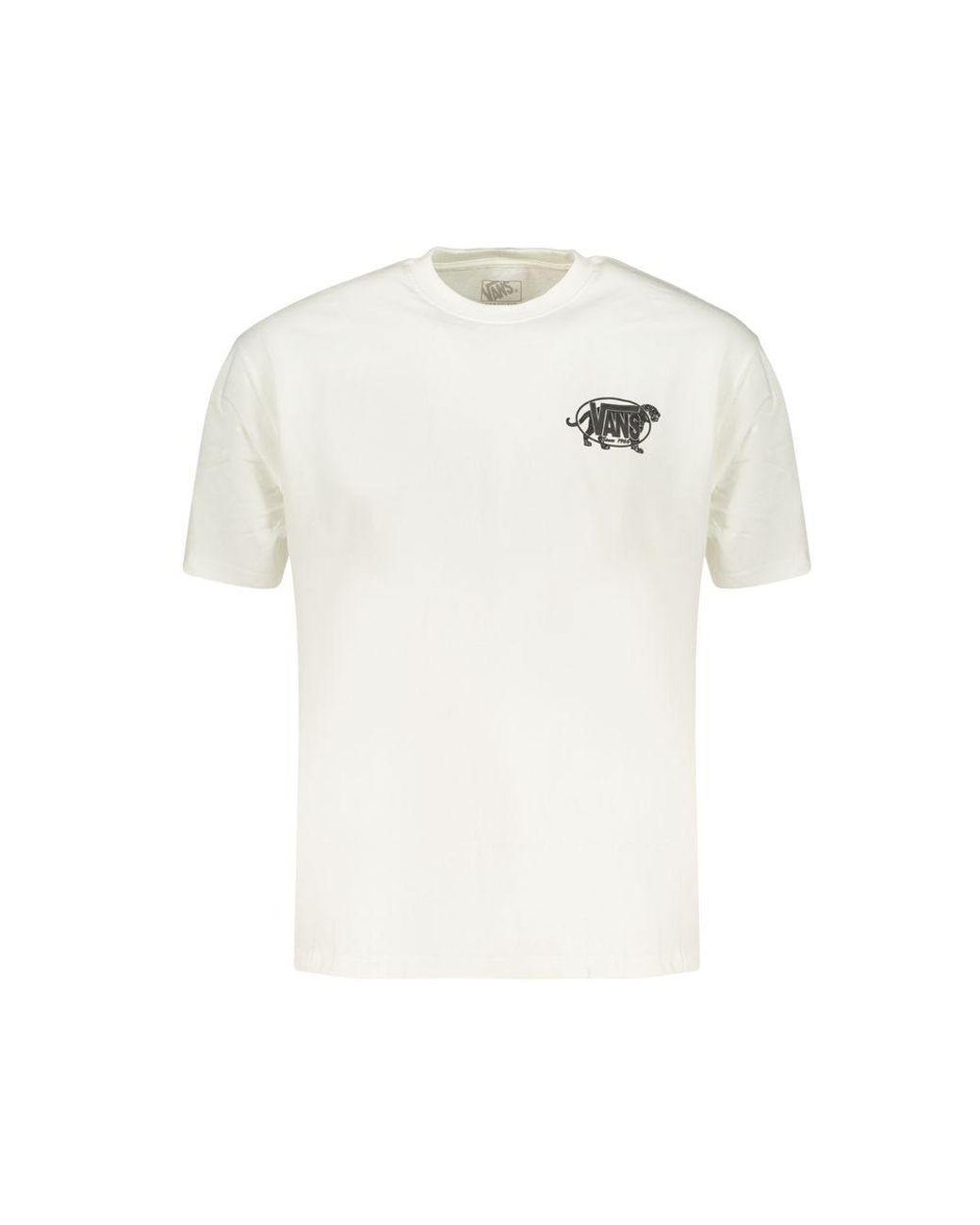Vans White Cotton Men's T for men
