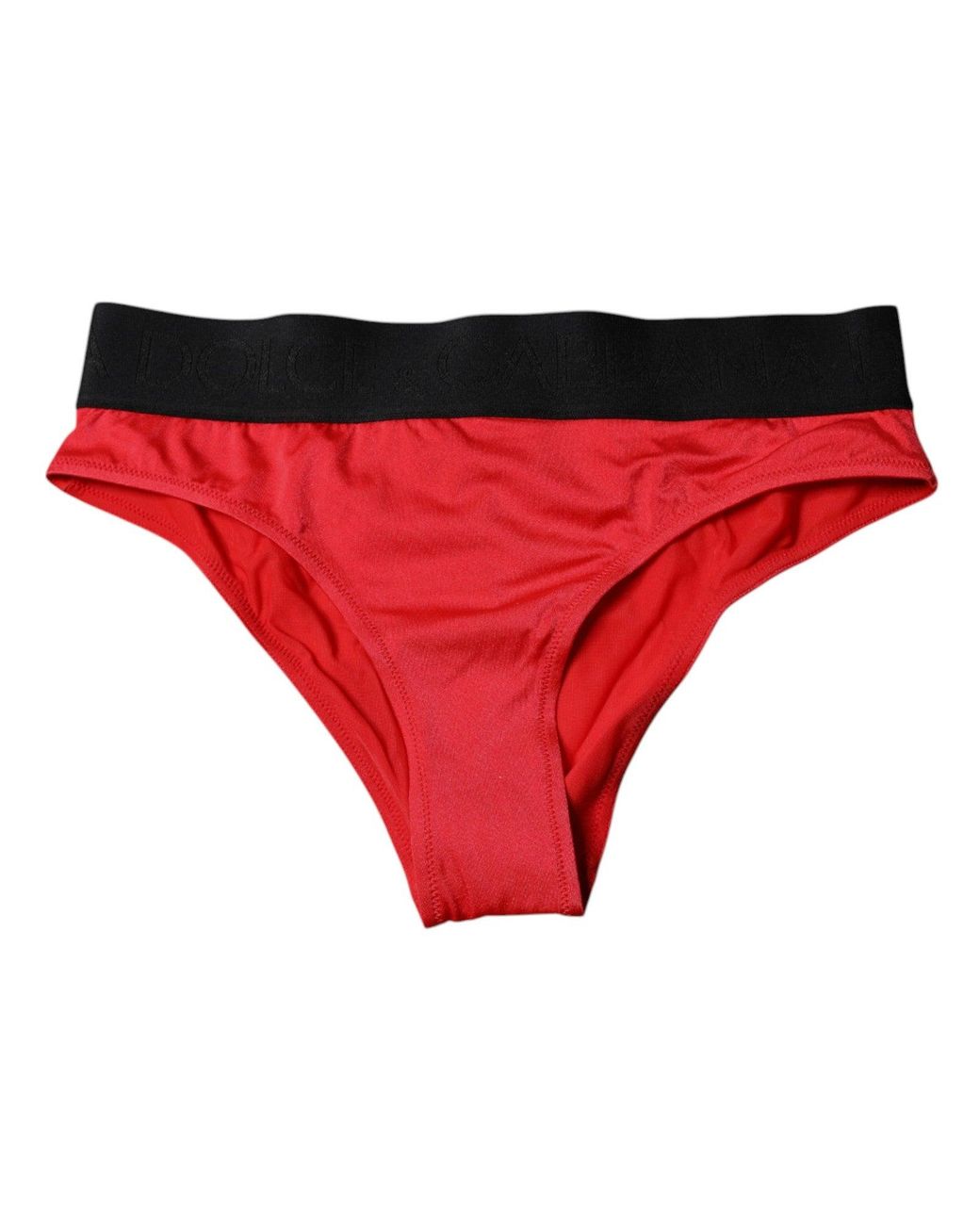 Dolce & Gabbana Red Briefs Underwear Soft Stretch