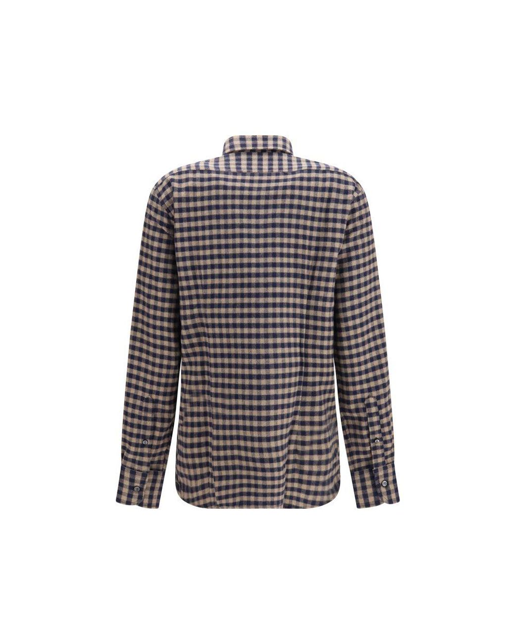 Deperlu Black Multicolor Cotton Shirt for men