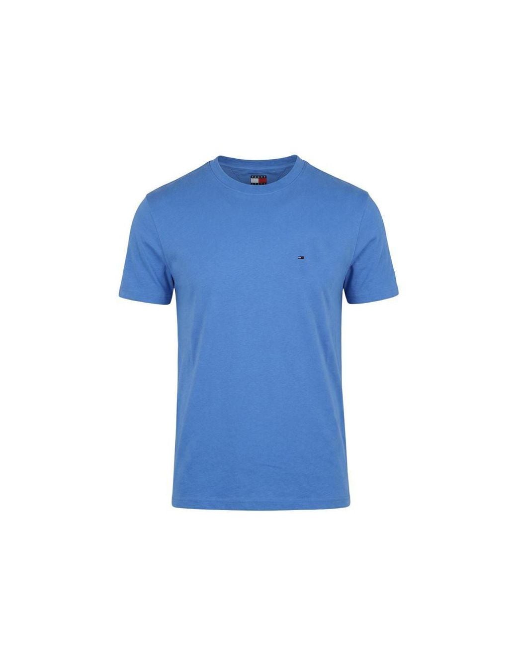 Tommy Hilfiger Blue Recycled Cotton T for men