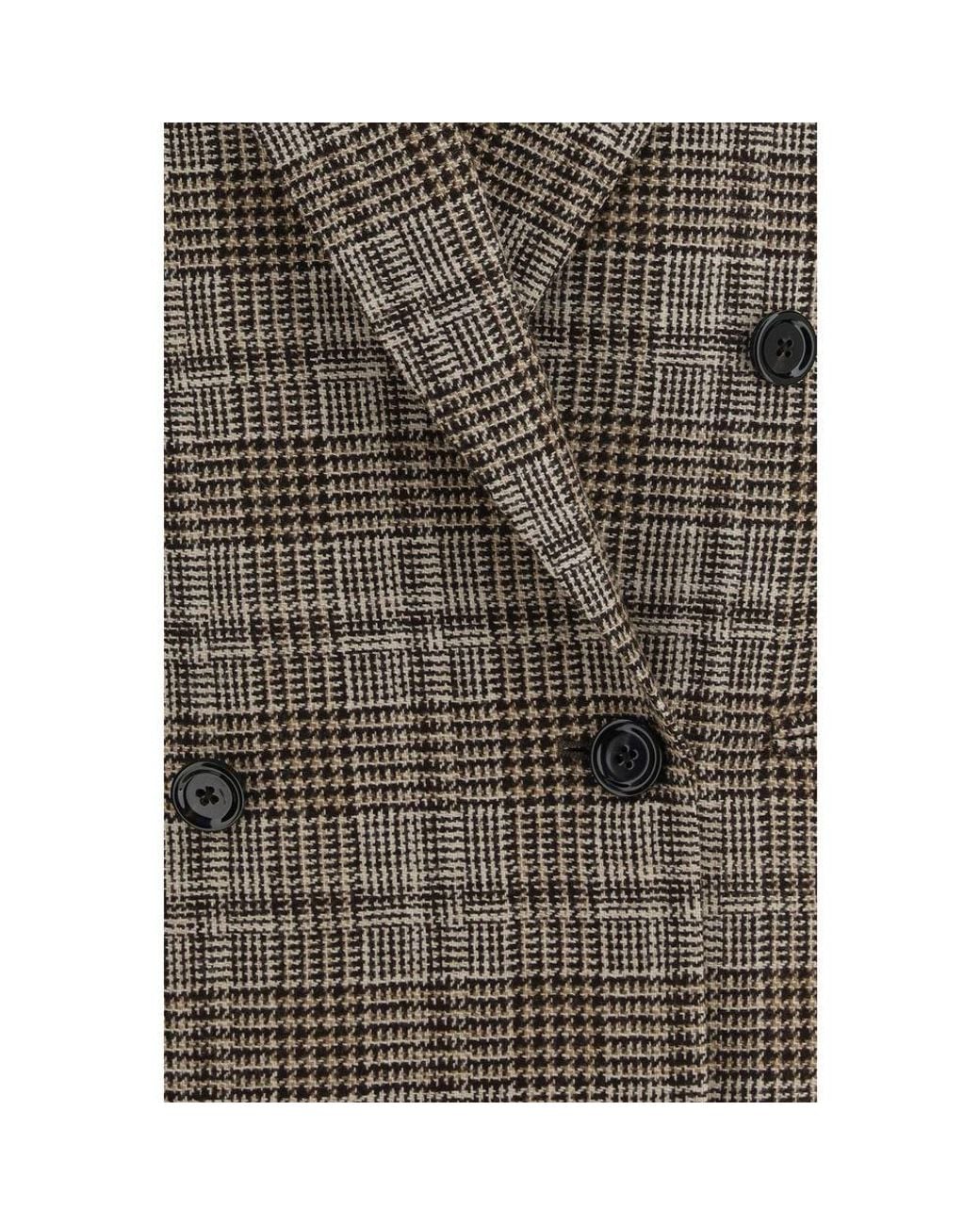 Lardini Gray Beige Wool Oves Aries Blazer