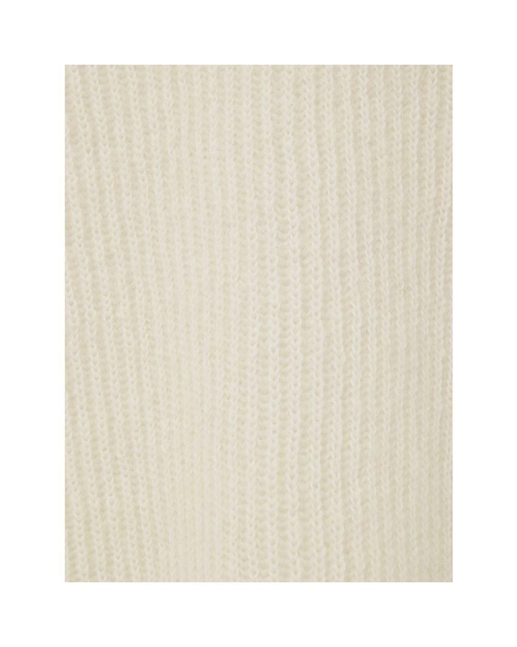 Gran Sasso White Wool Polo Shirt