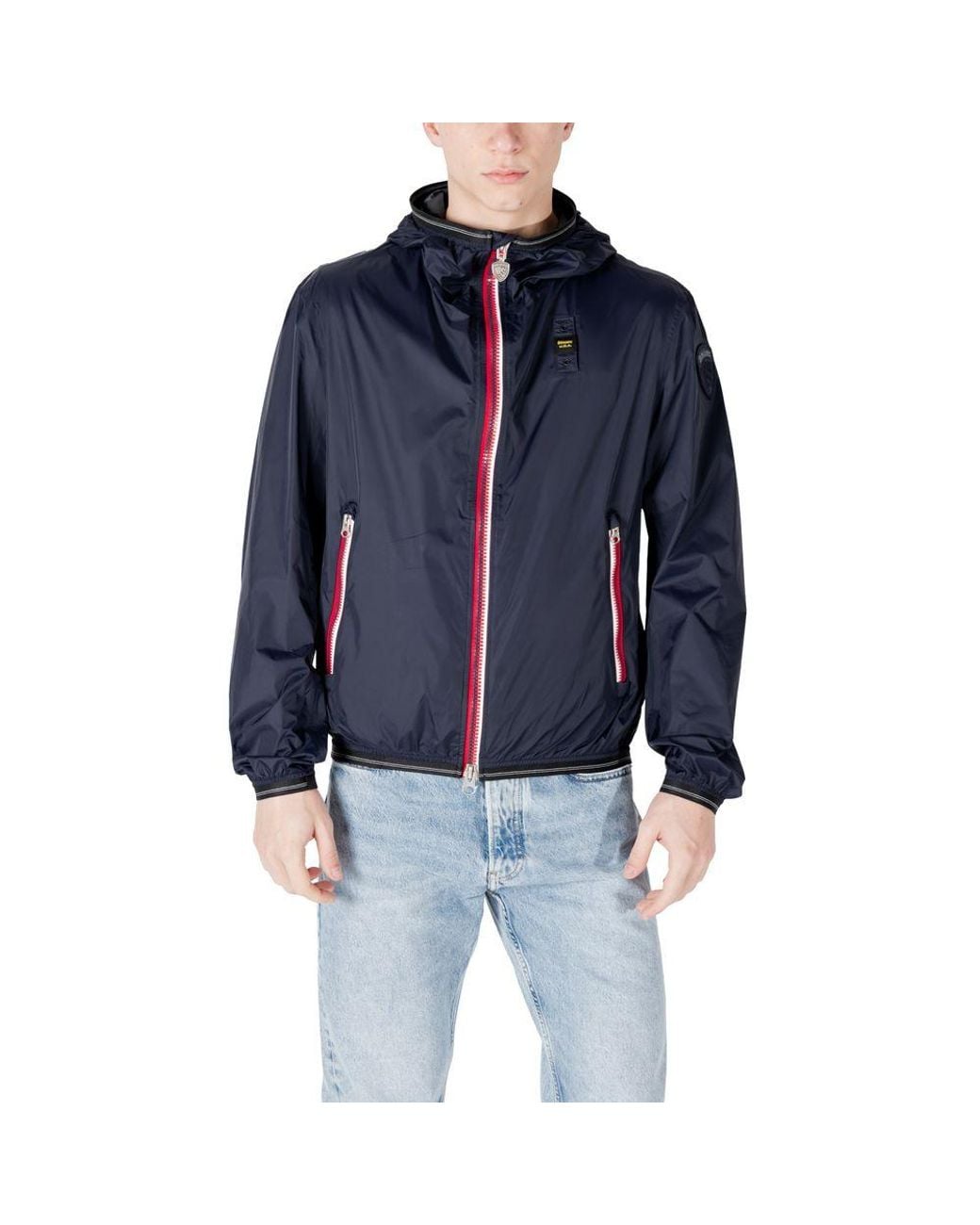 Blauer Blue Polyamide Jackets & Coat for men