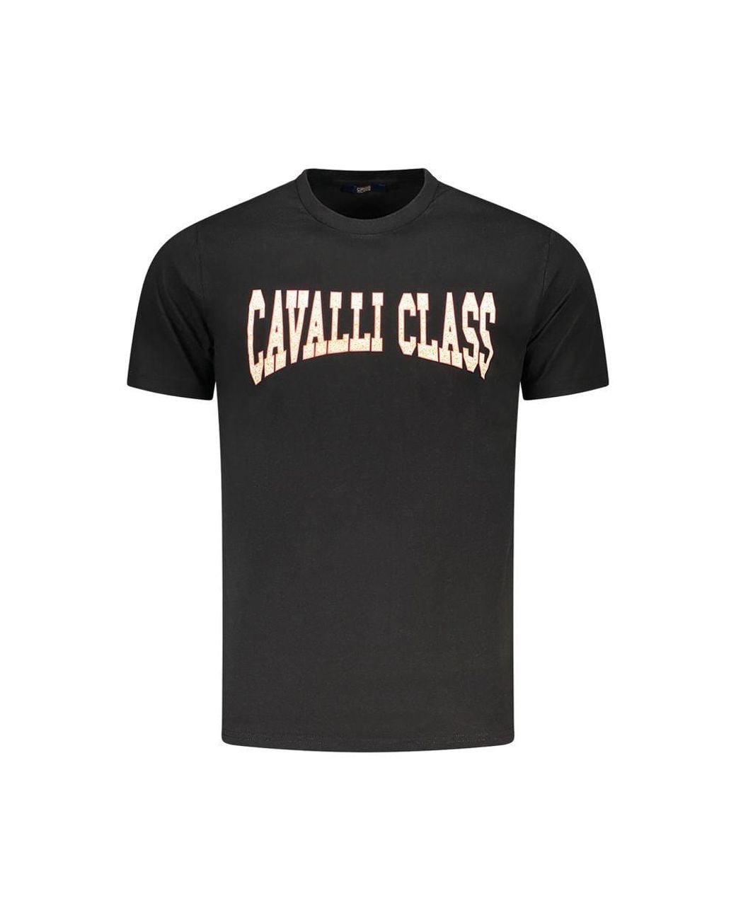 Roberto Cavalli Black T-Shirts for men