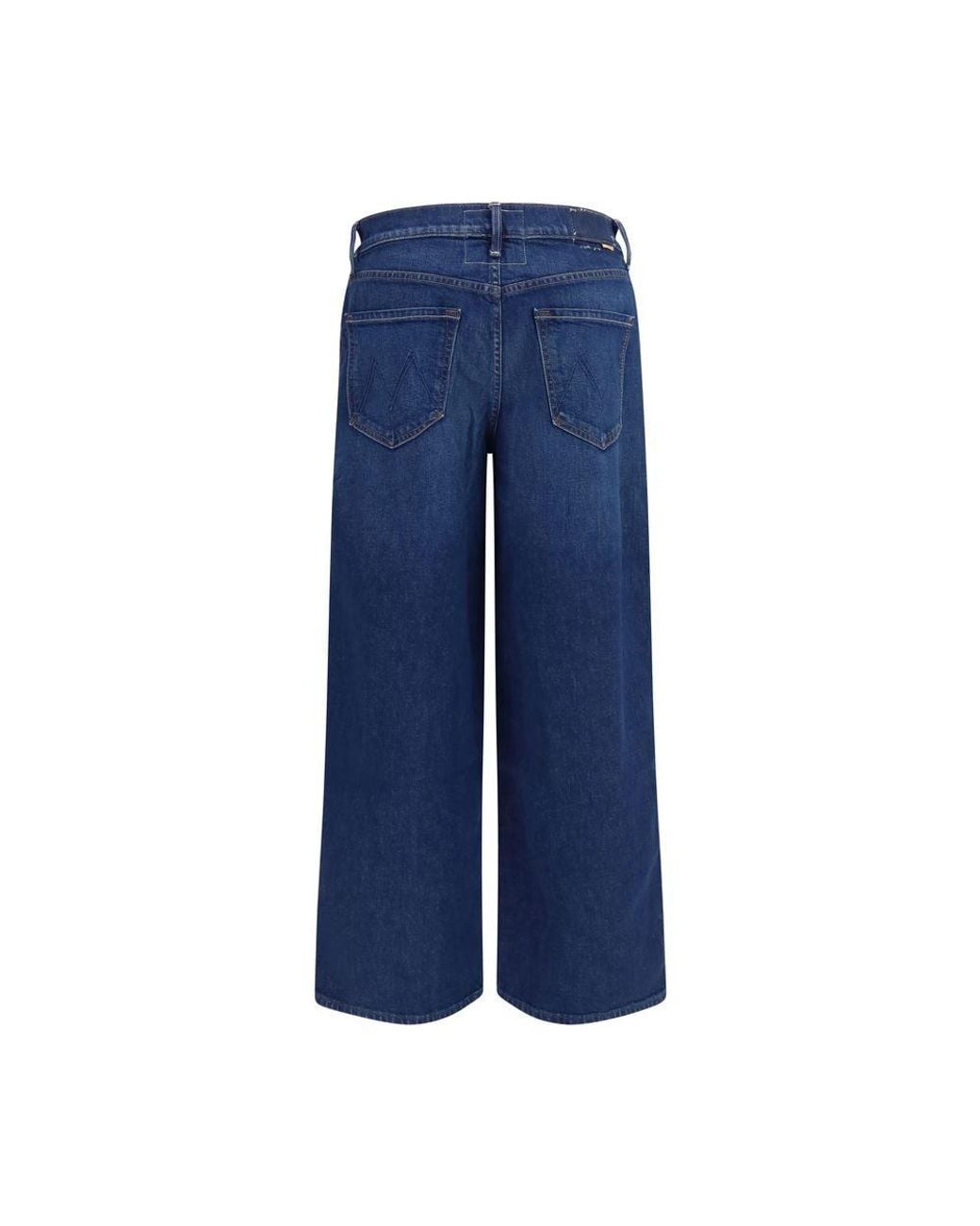 Mother Blue Cotton Jeans Denim