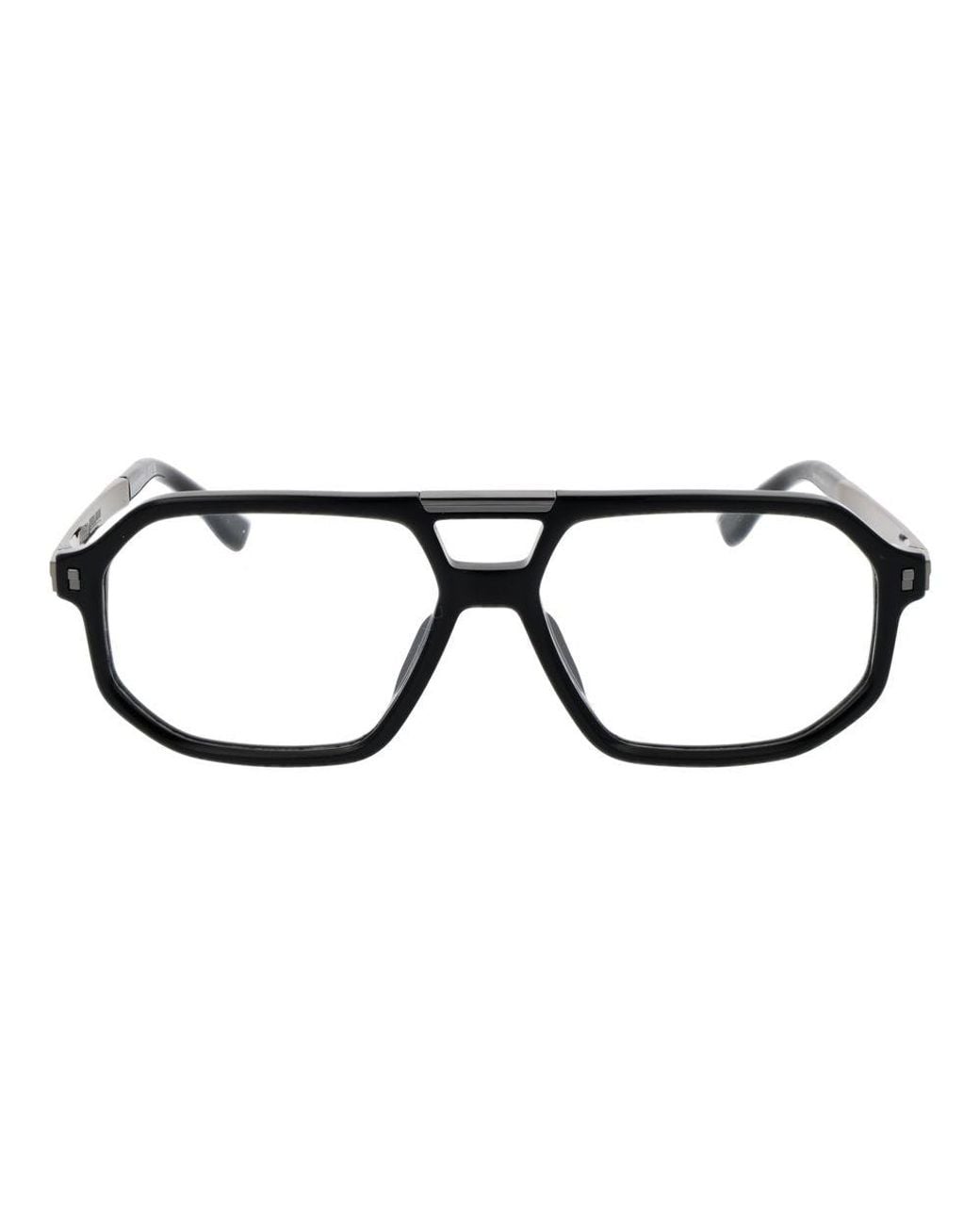DSquared² Black Acetate Glasses (Frames) for men