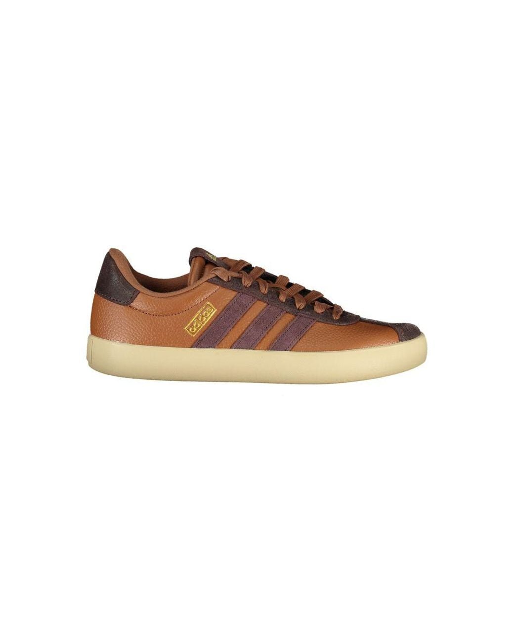 Adidas Brown Polyurethane Sneaker for men