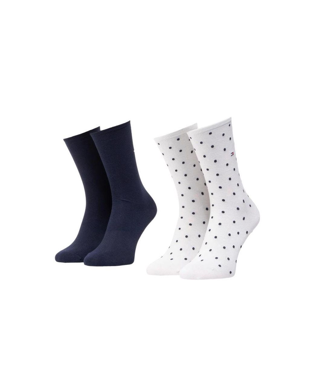 Tommy Hilfiger White Cotton Sock