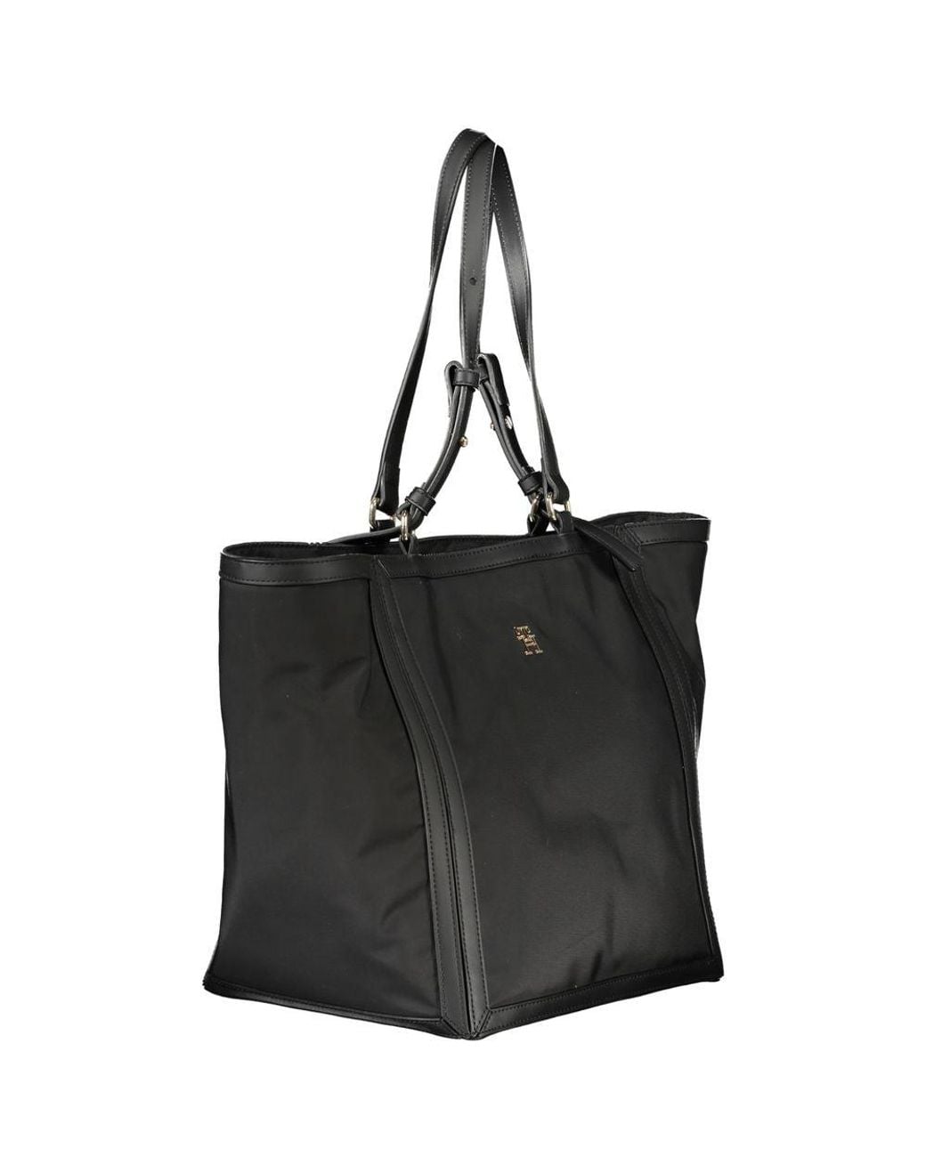 Tommy Hilfiger Black Polyester Handbag