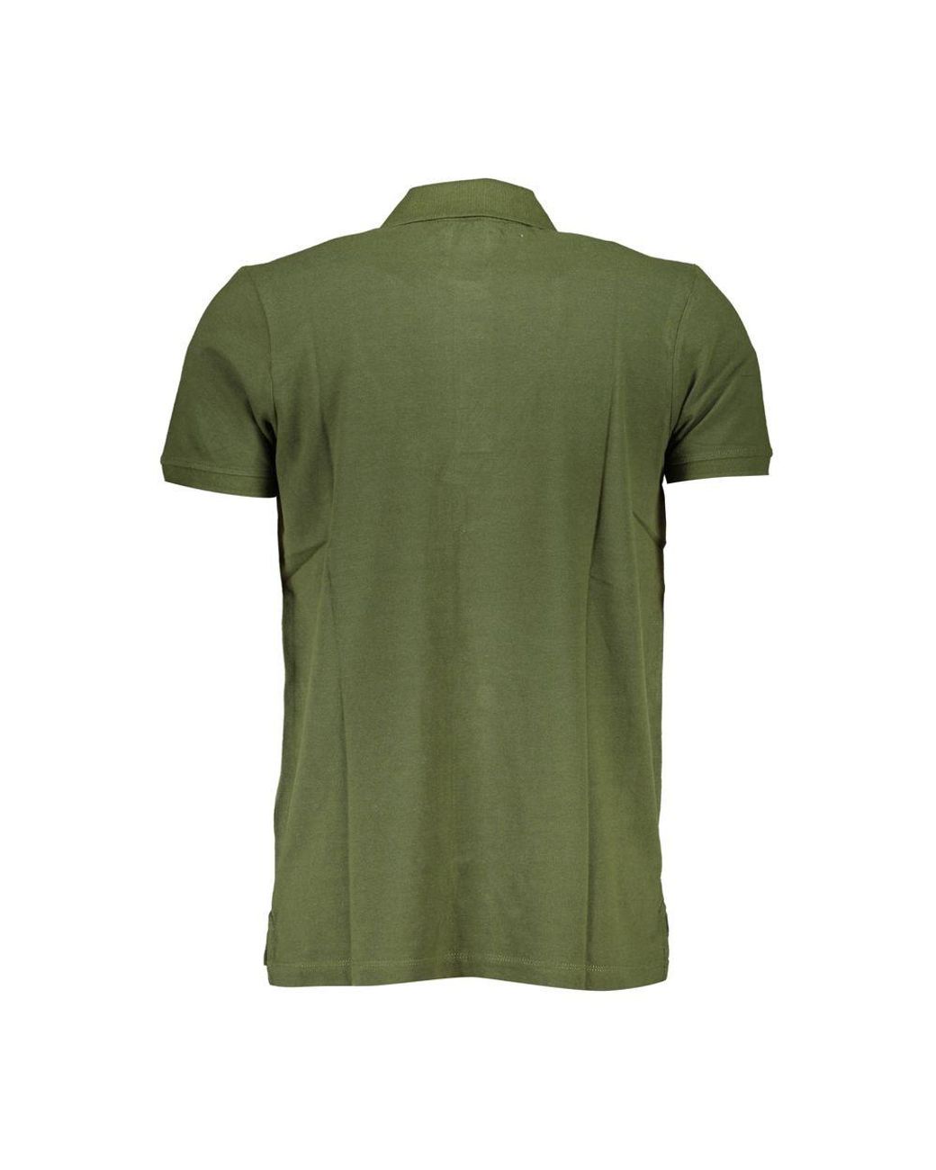Gianmarco Venturi Green Verde Cotton Men Polo for men