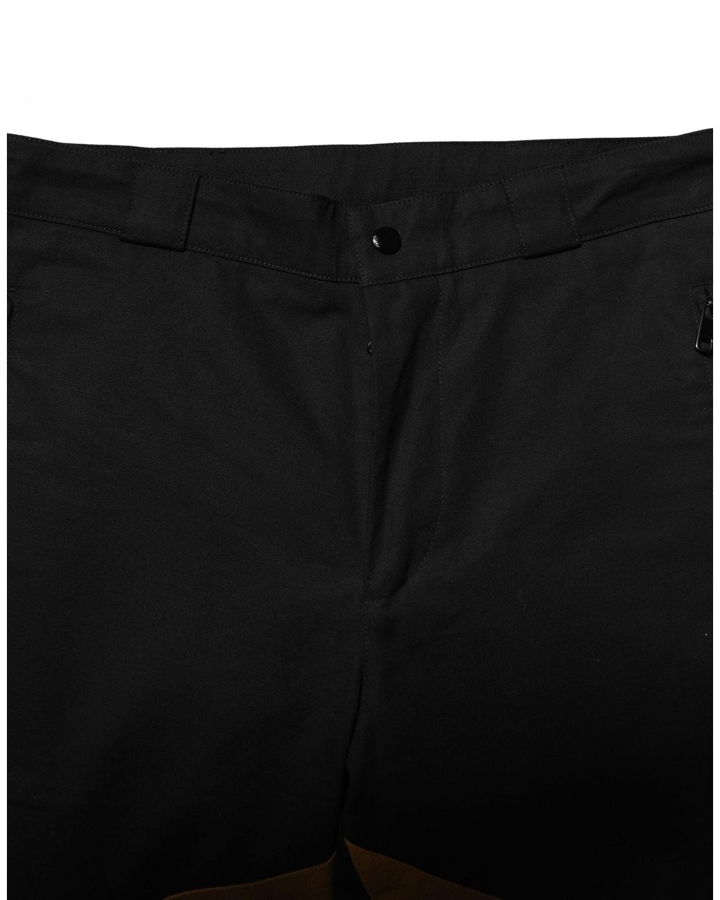 Dolce & Gabbana Black Color Block Slim Pants for men