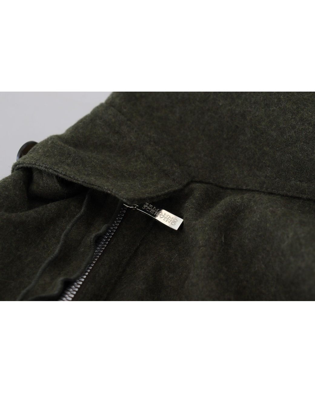 Ermanno Scervino Black Elegant Tapered Wool-Blend Pant