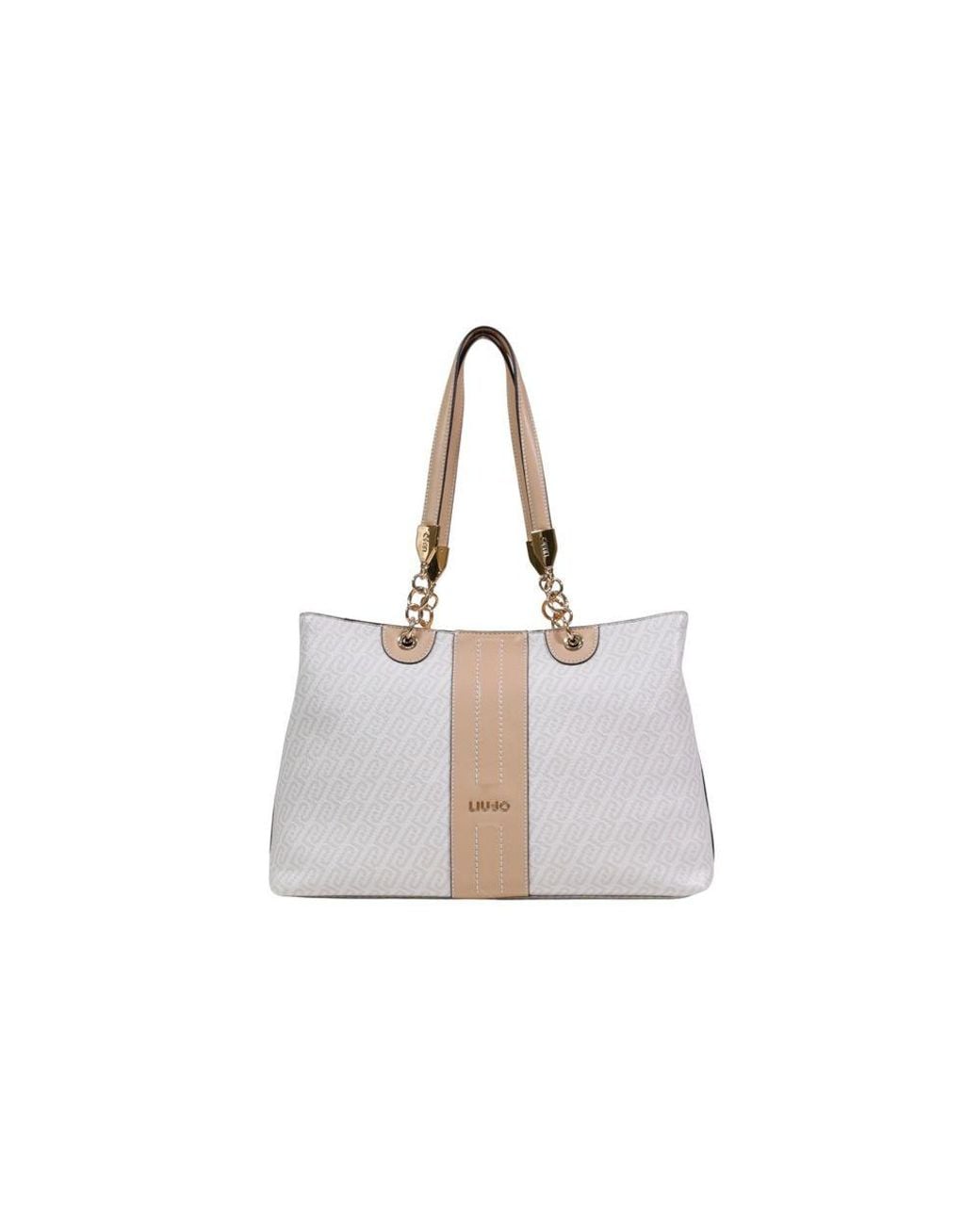 Liu Jo White Polyethylene Handbag