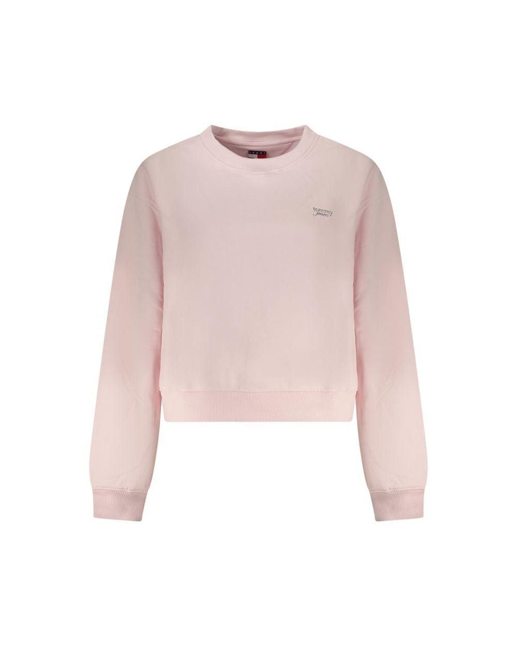 Tommy Hilfiger Pink Cotton Sweatshirt