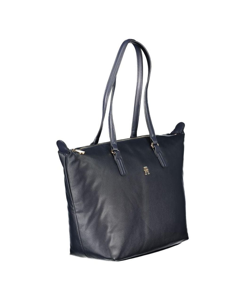 Tommy Hilfiger Blue Nylon Tote Aw0Aw08236